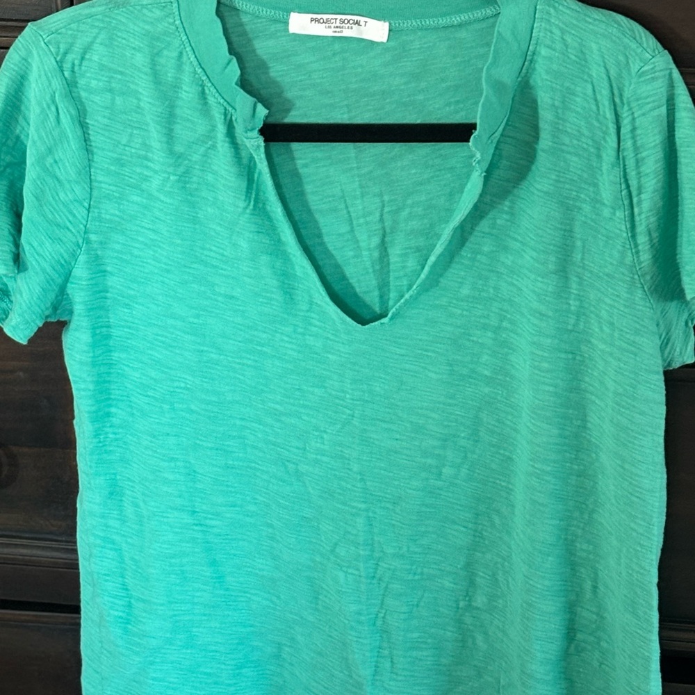 Project Social T Green Short Sleeve Tee